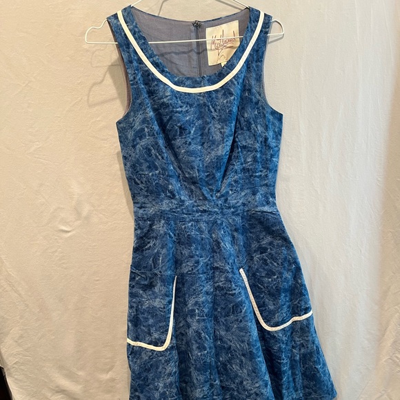 Tie Dye Midi Dress - Picture 1 of 5